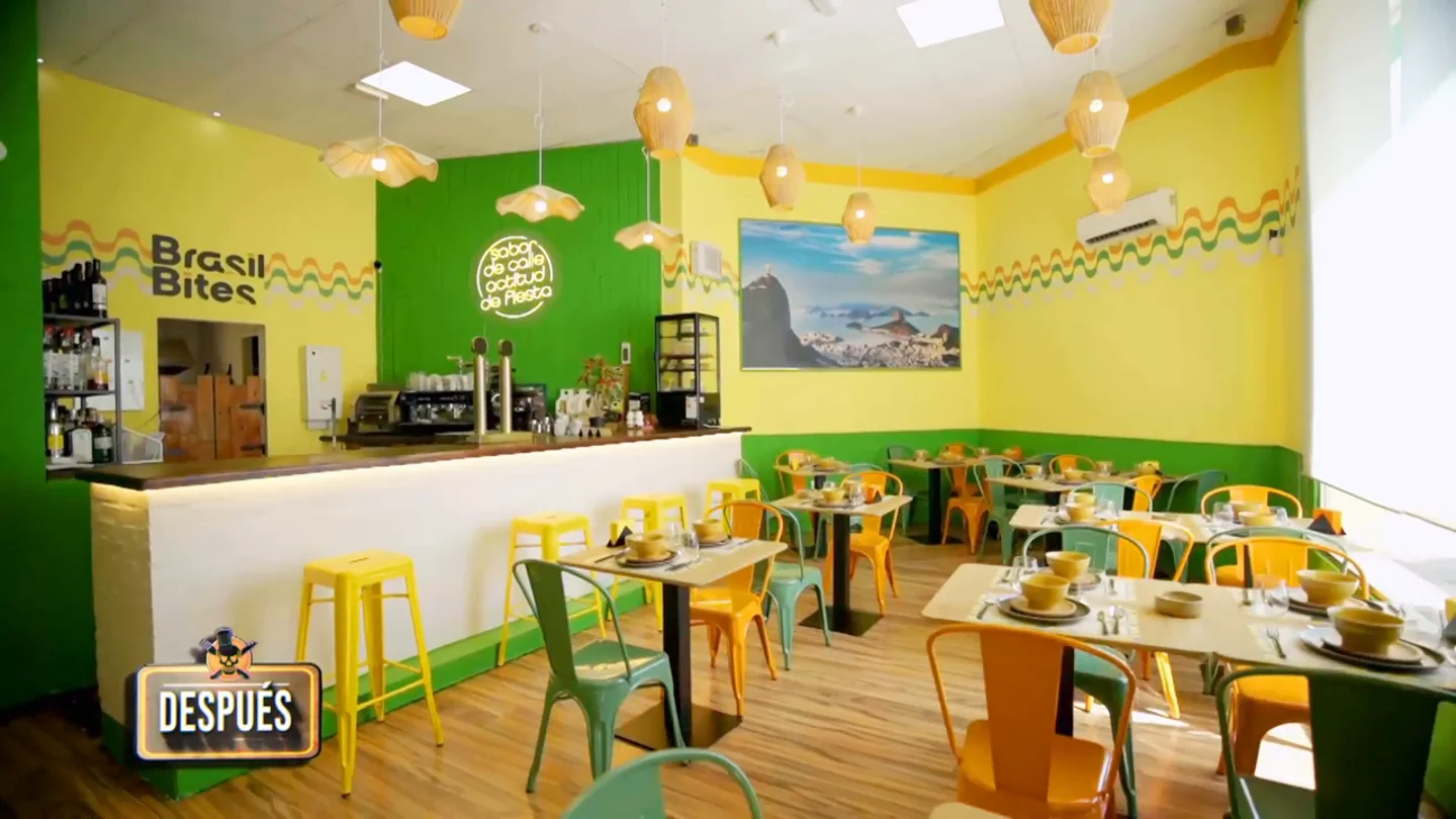 La reforma de Alberto Chicote de Café Brasil en Pesadilla en la cocina La reforma de Alberto Chicote de Café Brasil en Pesadilla en la cocina