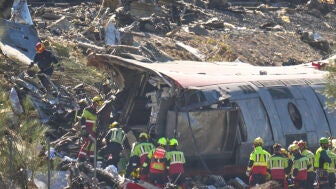 Imagen de uno de los trenes accidentados en Toledo