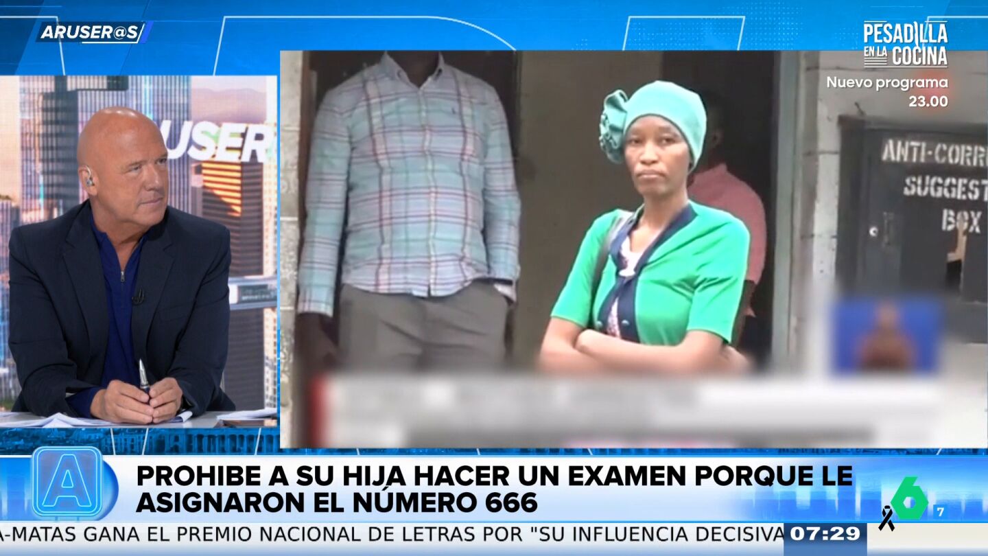 La estricta prohibici&oacute;n de una madre a su hija de hacer un examen por tener el n&uacute;mero 666: "Me apareci&oacute; Jesucristo"