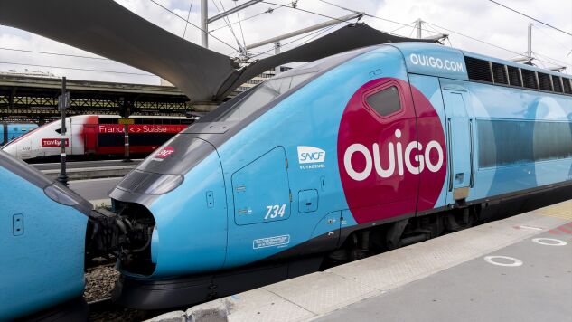 Imagen de archivo de un tren Ouigo.
