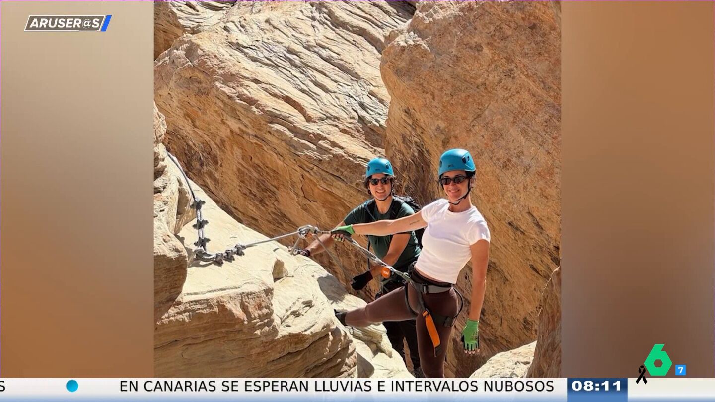 Katy Perry y Justin Trudeau hacen escalada en el Gran Ca&ntilde;&oacute;n