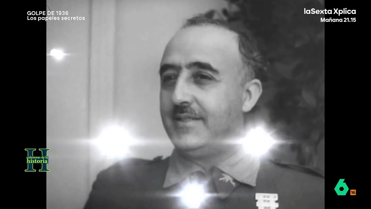 Las cartas entre Mola y Sanjurjo en las que llaman a Franco "Miss Canarias" El historiador Fernando del Rey ha tenido acceso al archivo privado del general Sanjurjo. En él hay unas cartas en las que él y el general Mola, ideólogo del golpe de 1936, se quejan de las reticencias de Franco a sumarse a los golpistas.