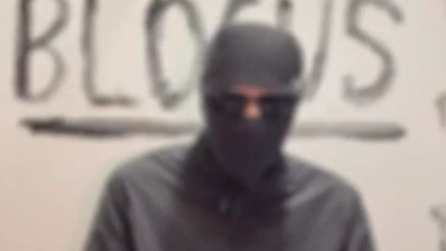 El presunto líder de Blocus en un video difundido en grupos de mensajería. El presunto líder de Blocus en un video difundido en grupos de mensajería.