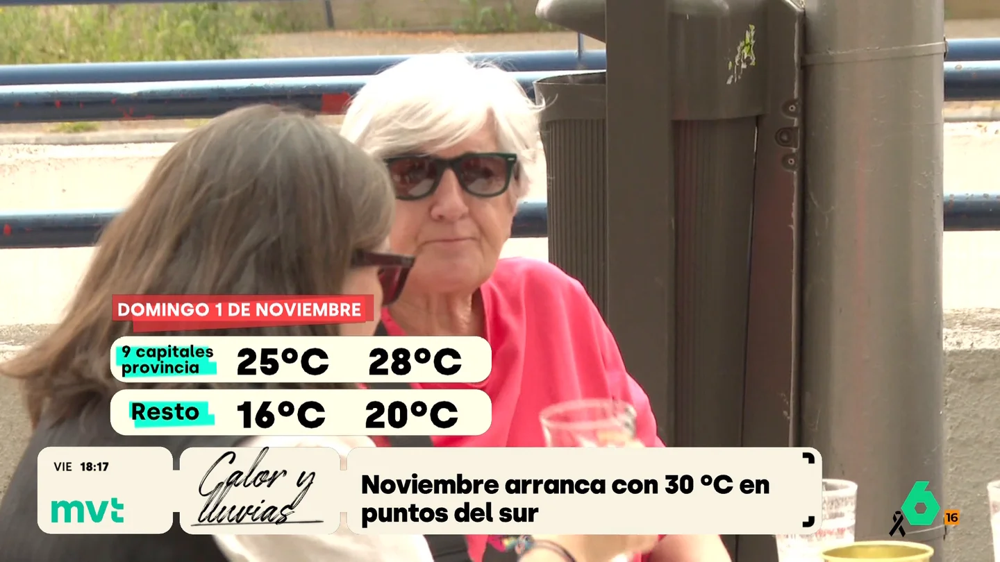 El 'veroño' se queda en el Puente de Todos los Santos con lluvia en el Mediterráneo El 'veroño' se queda en el Puente de Todos los Santos con lluvia en el Mediterráneo