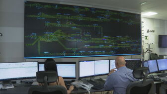 Centro de control ferroviario
