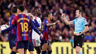 Mart&iacute;nez Munuera, en el Cl&aacute;sico