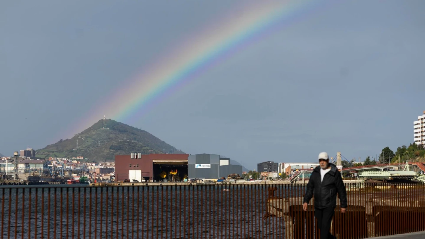 El arcoíris, en el cielo El arcoíris, en el cielo