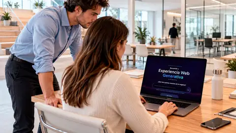 Navegando en una web generativa Navegando en una web generativa